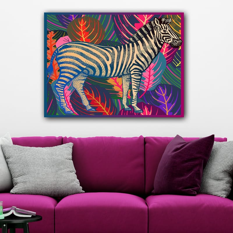 Dekorativ Canvastavla 70x100 cm - Flerfärgad - Inredning - Tavlor & konst - Canvastavlor