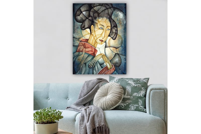 Dekorativ Canvastavla 70x100 cm - Flerfärgad - Inredning - Tavlor & konst - Canvastavlor
