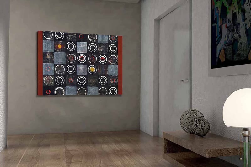 Dekorativ Canvastavla 70x100 cm - Flerfärgad - Inredning - Tavlor & konst - Canvastavlor
