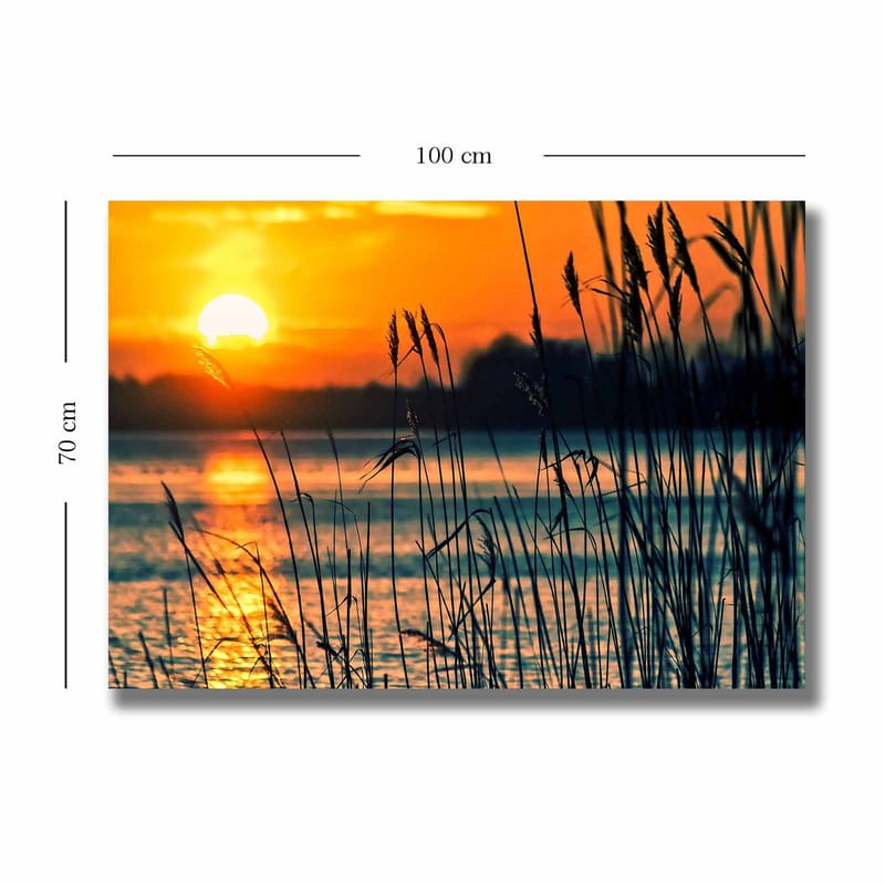 Dekorativ Canvastavla 70x100 cm - Flerfärgad - Inredning - Tavlor & konst - Canvastavlor
