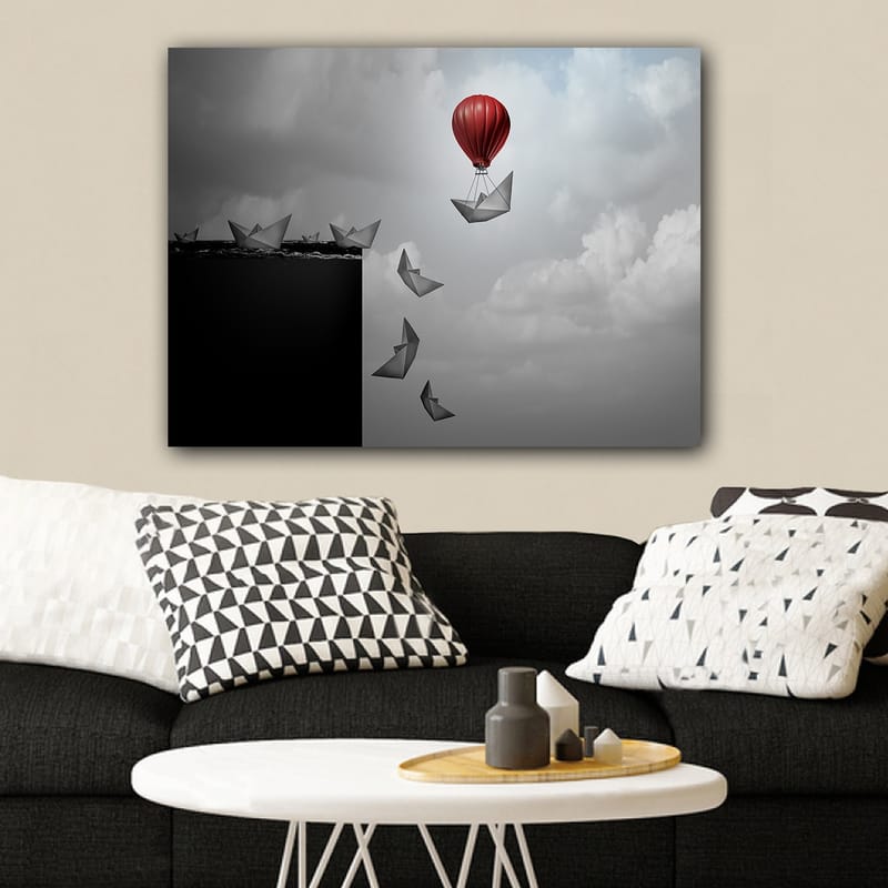 Dekorativ Canvastavla 70x100 cm - Flerfärgad - Inredning - Tavlor & konst - Canvastavlor