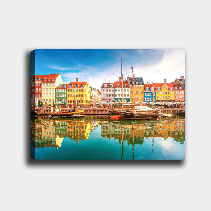 Dekorativ Canvastavla 70x100 cm - Flerfärgad - Inredning - Tavlor & konst - Canvastavlor