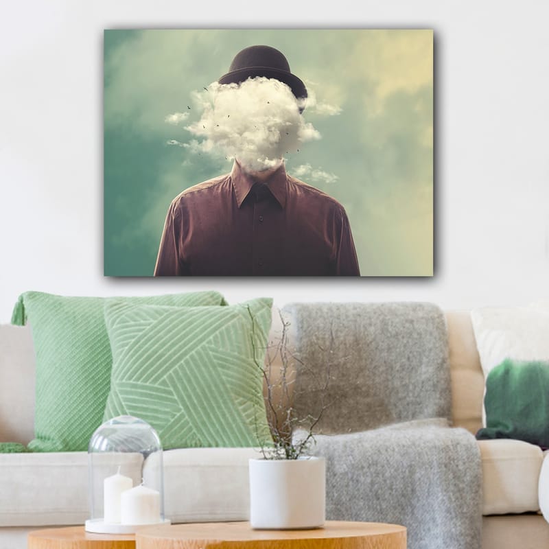 Dekorativ Canvastavla 70x100 cm - Flerfärgad - Inredning - Tavlor & konst - Canvastavlor