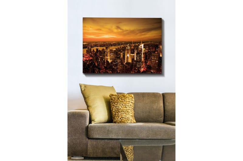 Dekorativ Canvastavla 70x100 cm - Flerfärgad - Inredning - Tavlor & konst - Canvastavlor