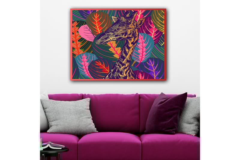 Dekorativ Canvastavla 70x100 cm - Flerfärgad - Inredning - Tavlor & konst - Canvastavlor