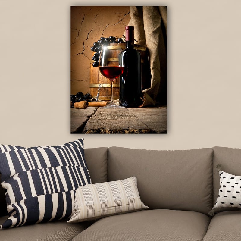 Dekorativ Canvastavla 70x100 cm - Flerfärgad - Inredning - Tavlor & konst - Canvastavlor