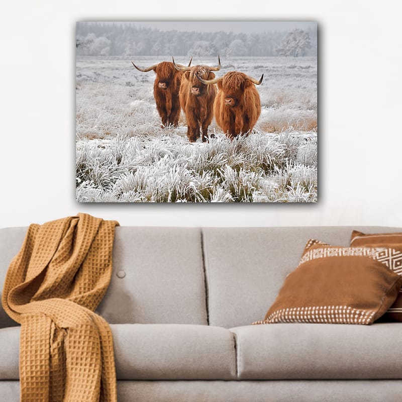 Dekorativ Canvastavla 70x100 cm - Flerfärgad - Inredning - Tavlor & konst - Canvastavlor