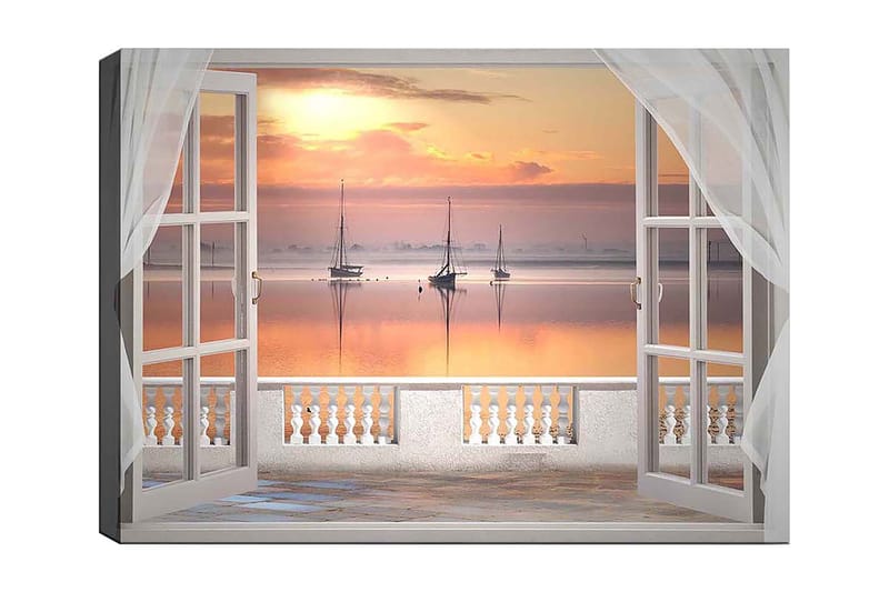 Dekorativ Canvastavla 70x100 cm - Flerfärgad - Inredning - Tavlor & konst - Canvastavlor