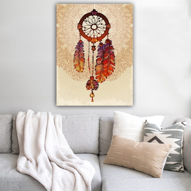 Dekorativ Canvastavla 70x100 cm - Flerfärgad - Inredning - Tavlor & konst - Canvastavlor
