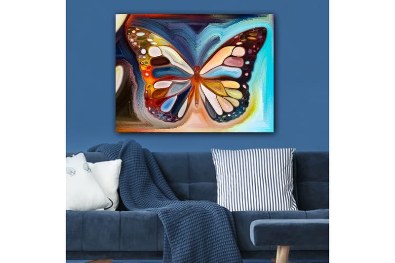 Dekorativ Canvastavla 70x100 cm - Flerfärgad - Inredning - Tavlor & konst - Canvastavlor