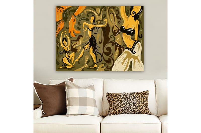 Dekorativ Canvastavla 70x100 cm - Flerfärgad - Inredning - Tavlor & konst - Canvastavlor