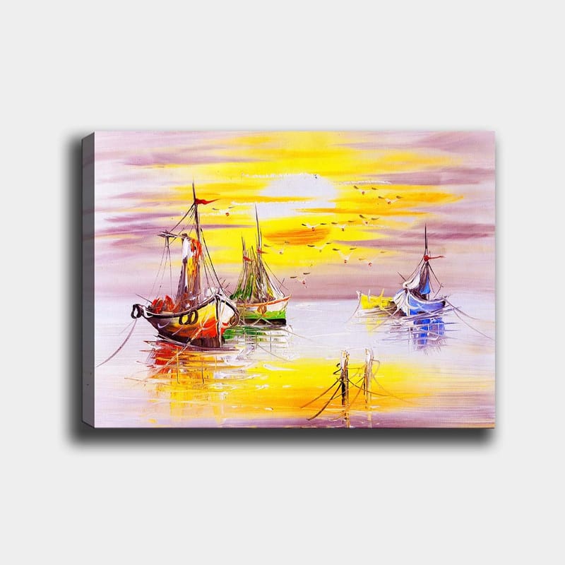 Dekorativ Canvastavla 70x100 cm - Flerfärgad - Inredning - Tavlor & konst - Canvastavlor