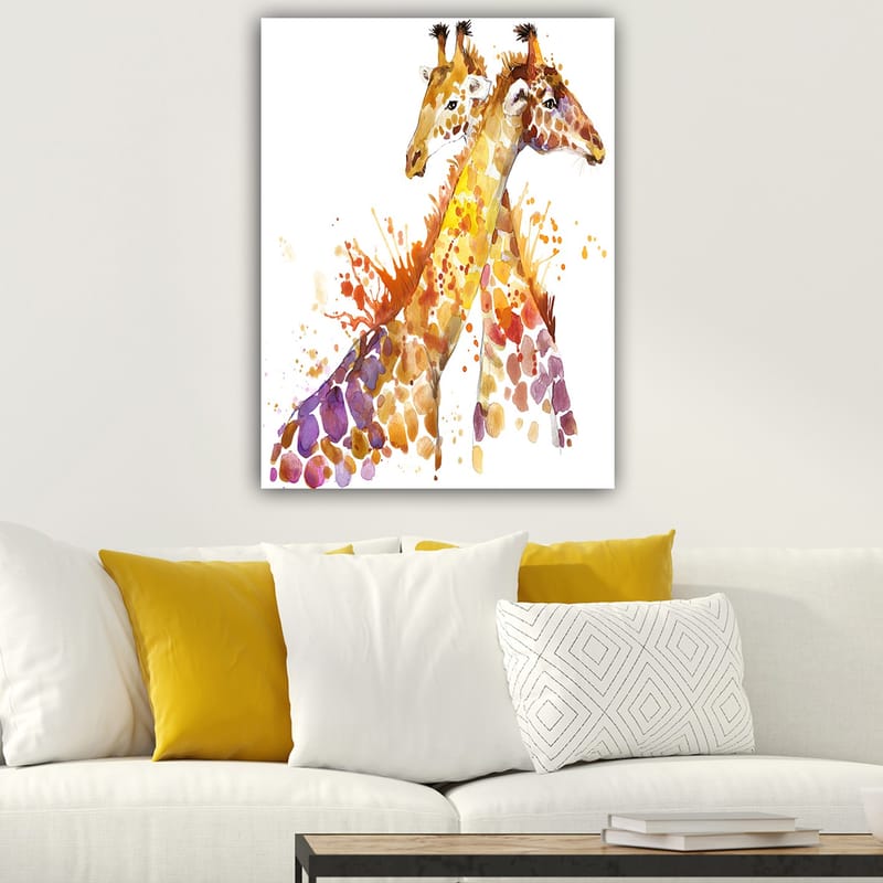 Dekorativ Canvastavla 70x100 cm - Flerfärgad - Inredning - Tavlor & konst - Canvastavlor