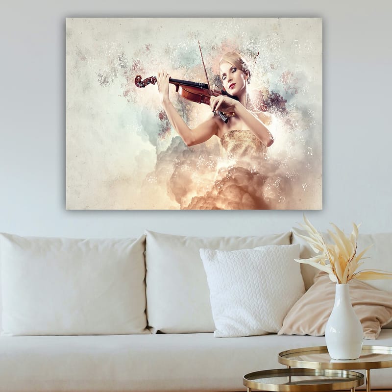 Dekorativ Canvastavla 70x100 cm - Flerfärgad - Inredning - Tavlor & konst - Canvastavlor