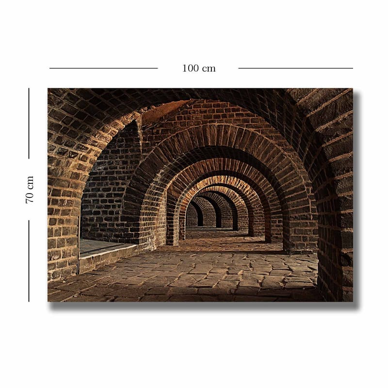 Dekorativ Canvastavla 70x100 cm - Flerfärgad - Inredning - Tavlor & konst - Canvastavlor
