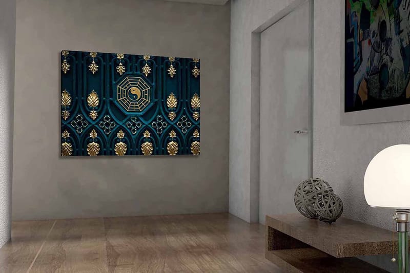 Dekorativ Canvastavla 70x100 cm - Flerfärgad - Inredning - Tavlor & konst - Canvastavlor