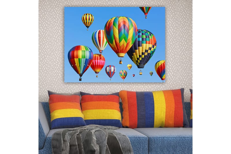 Dekorativ Canvastavla 70x100 cm - Flerfärgad - Inredning - Tavlor & konst - Canvastavlor