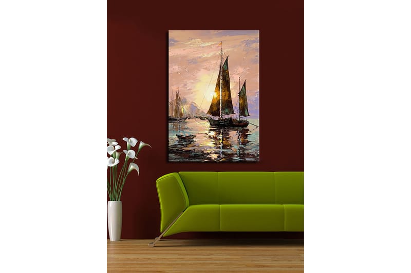 Dekorativ Canvastavla 70x100 cm - Flerfärgad - Inredning - Tavlor & konst - Canvastavlor
