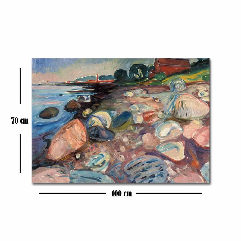 Dekorativ Canvastavla 70x100 cm - Flerfärgad - Inredning - Tavlor & konst - Canvastavlor