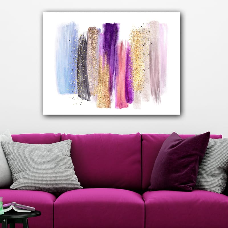 Dekorativ Canvastavla 70x100 cm - Flerfärgad - Inredning - Tavlor & konst - Canvastavlor