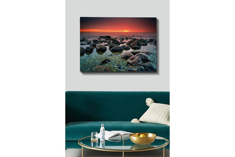 Dekorativ Canvastavla 70x100 cm - Flerfärgad - Inredning - Tavlor & konst - Canvastavlor