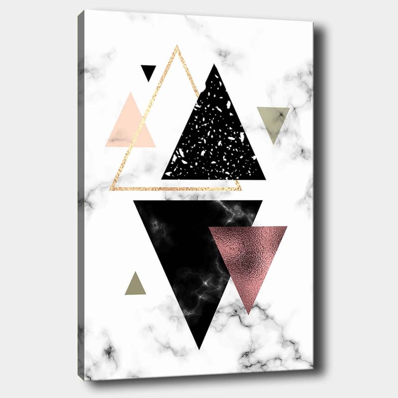 Dekorativ Canvastavla 70x100 cm - Flerfärgad - Inredning - Tavlor & konst - Canvastavlor