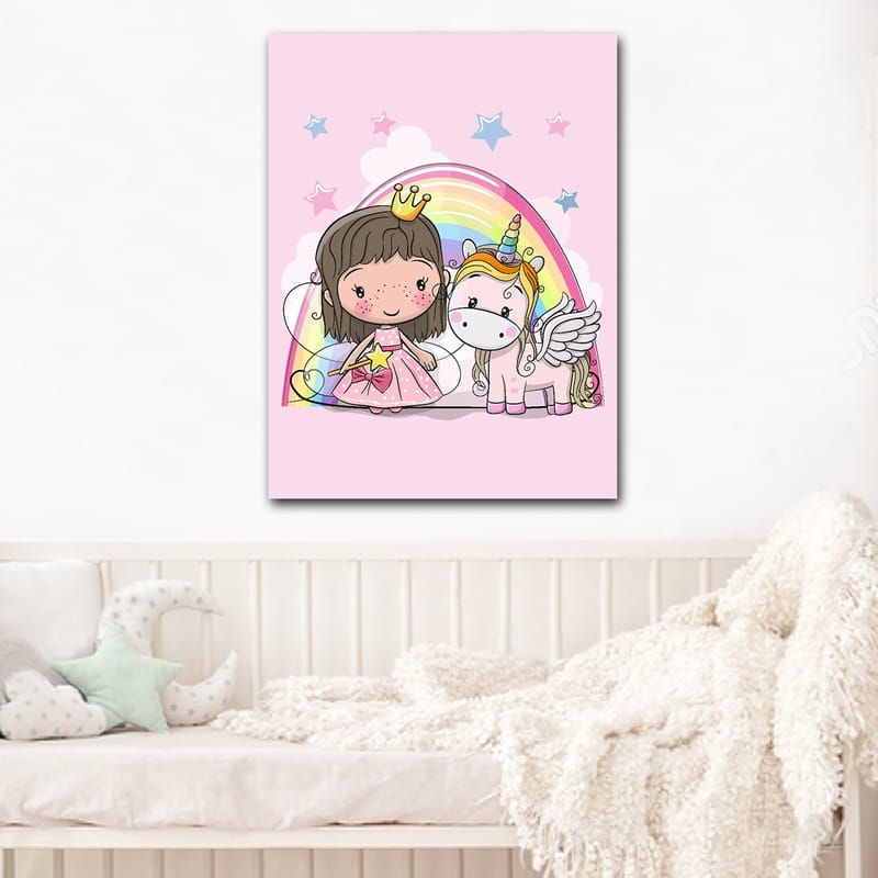 Dekorativ Canvastavla 70x100 cm - Flerfärgad - Inredning - Tavlor & konst - Canvastavlor
