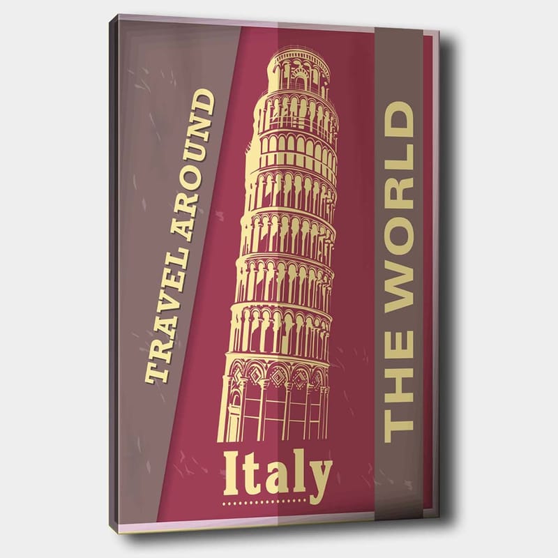 Dekorativ Canvastavla 70x100 cm, Flerfärgad