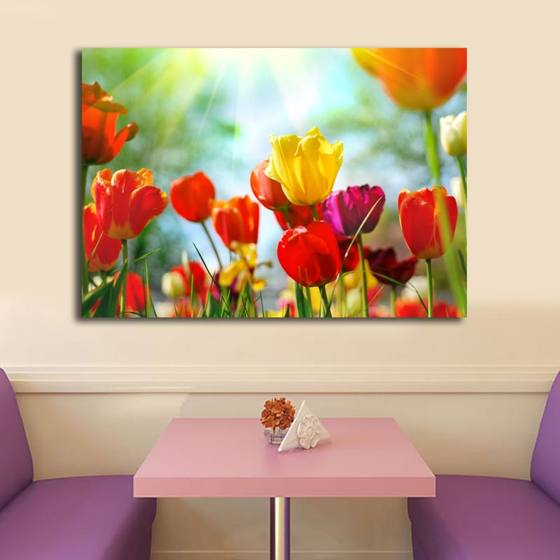 Dekorativ Canvastavla 70x100 cm - Flerfärgad - Inredning - Tavlor & konst - Canvastavlor
