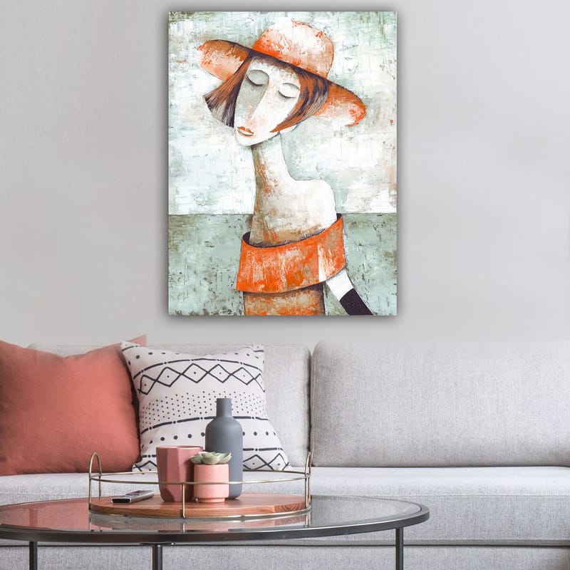 Dekorativ Canvastavla 70x100 cm - Flerfärgad - Inredning - Tavlor & konst - Canvastavlor