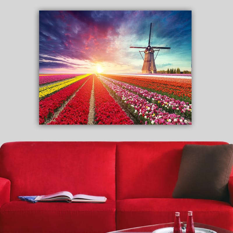 Dekorativ Canvastavla 70x100 cm - Flerfärgad - Inredning - Tavlor & konst - Canvastavlor