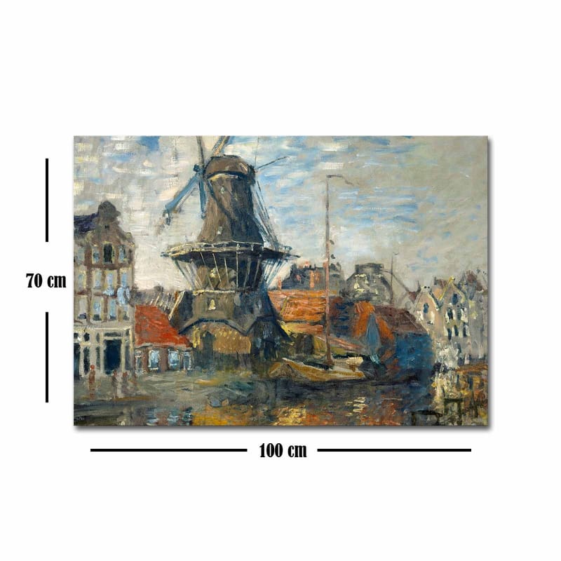 Dekorativ Canvastavla 70x100 cm - Flerfärgad - Inredning - Tavlor & konst - Canvastavlor