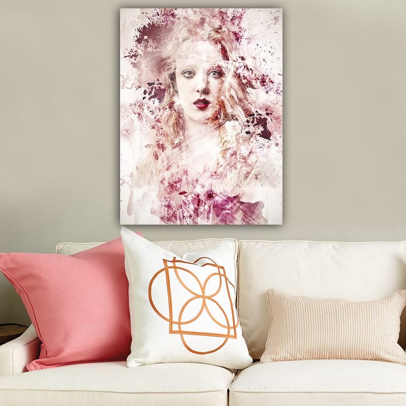 Dekorativ Canvastavla 70x100 cm - Flerfärgad - Inredning - Tavlor & konst - Canvastavlor