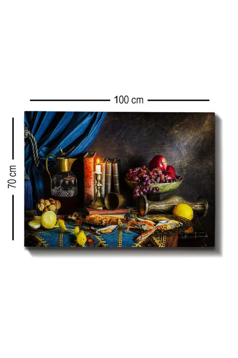 Dekorativ Canvastavla 70x100 cm - Flerfärgad - Inredning - Tavlor & konst - Canvastavlor
