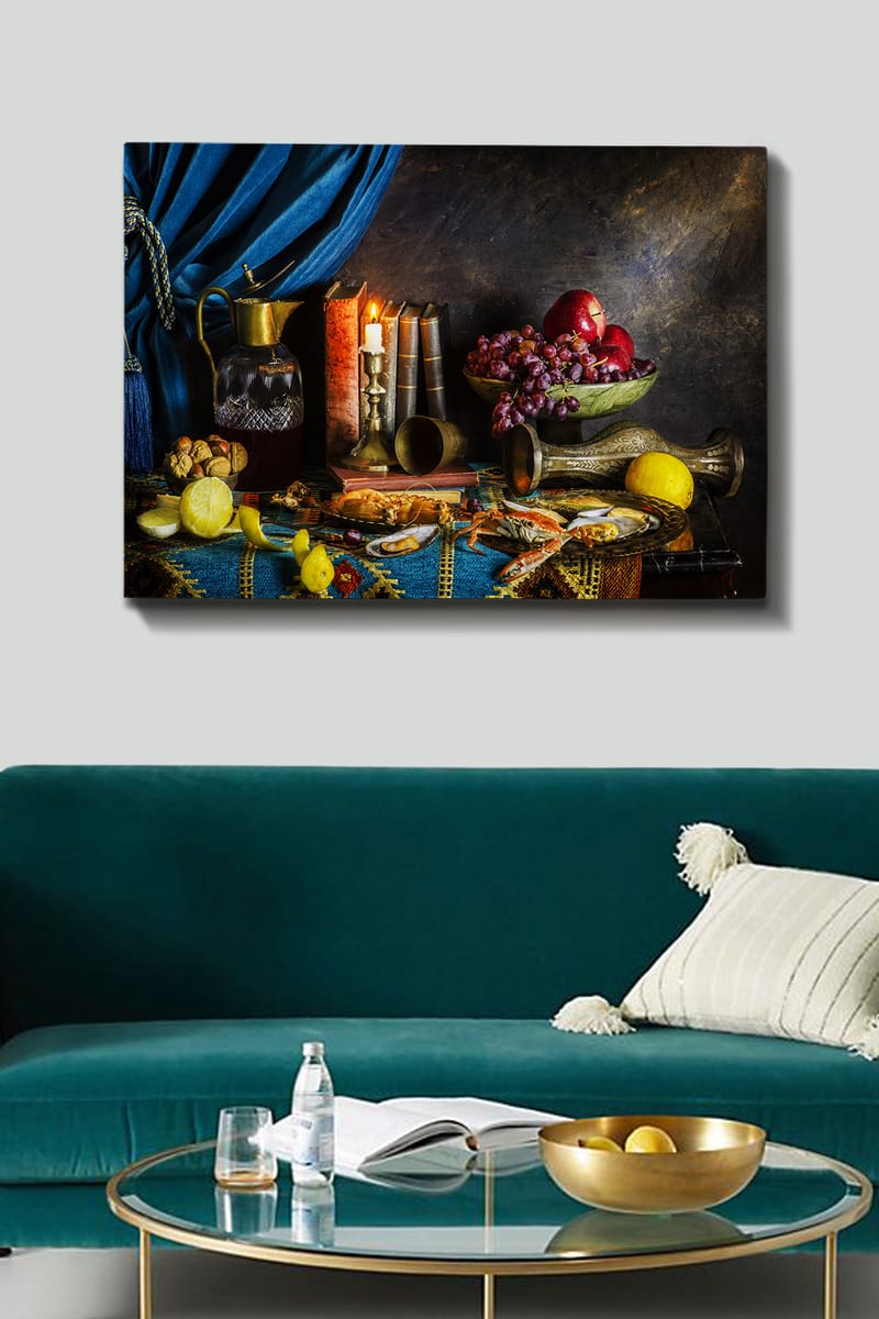 Dekorativ Canvastavla 70x100 cm - Flerfärgad - Inredning - Tavlor & konst - Canvastavlor