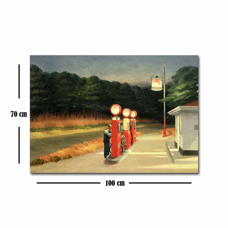 Dekorativ Canvastavla 70x100 cm - Flerfärgad - Inredning - Tavlor & konst - Canvastavlor