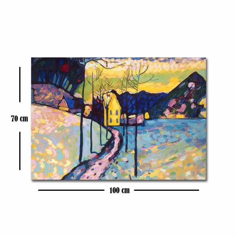 Dekorativ Canvastavla 70x100 cm - Flerfärgad - Inredning - Tavlor & konst - Canvastavlor
