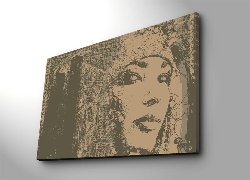 Dekorativ Canvastavla 70x100 cm - Flerfärgad - Inredning - Tavlor & konst - Canvastavlor