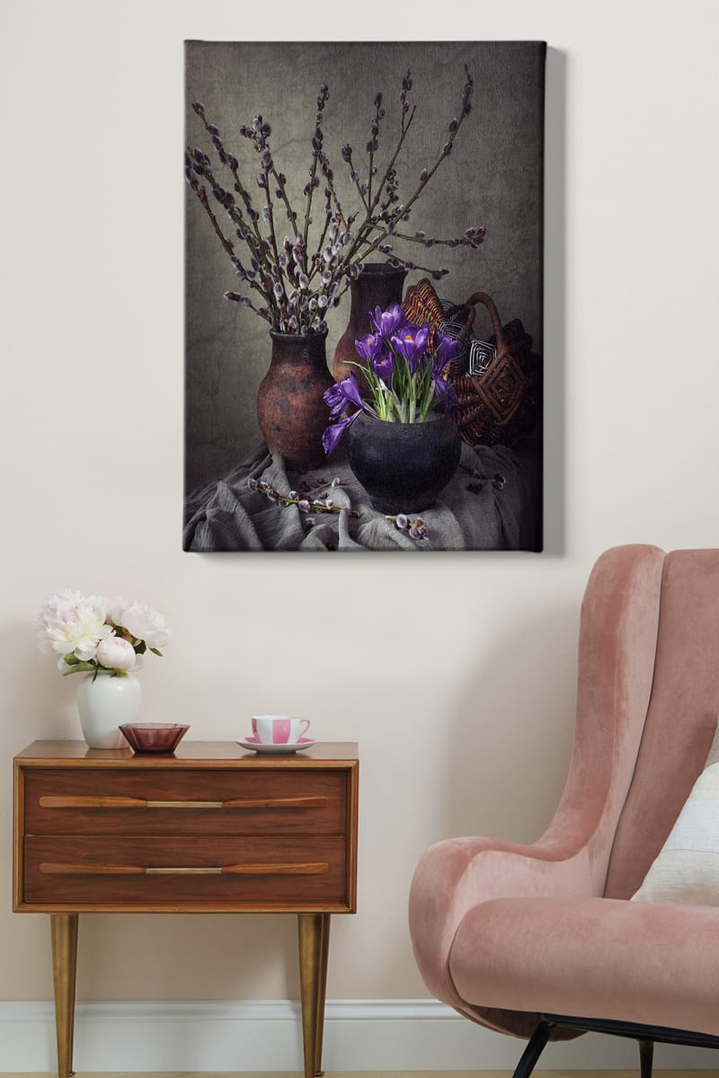 Dekorativ Canvastavla 70x100 cm - Flerfärgad - Inredning - Tavlor & konst - Canvastavlor