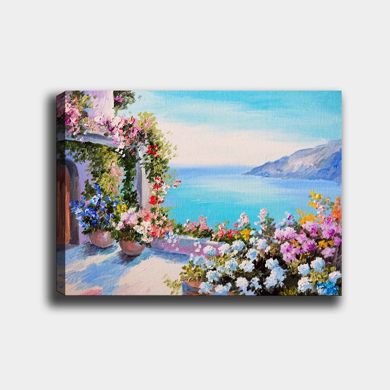 Dekorativ Canvastavla 70x100 cm - Flerfärgad - Inredning - Tavlor & konst - Canvastavlor