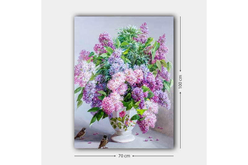 Dekorativ Canvastavla 70x100 cm - Flerfärgad - Inredning - Tavlor & konst - Canvastavlor
