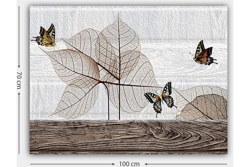 Dekorativ Canvastavla 70x100 cm - Flerfärgad - Inredning - Tavlor & konst - Canvastavlor