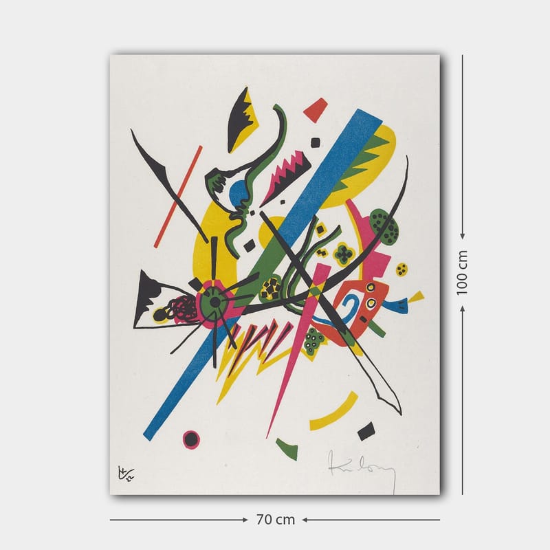 Dekorativ Canvastavla 70x100 cm - Flerfärgad - Inredning - Tavlor & konst - Canvastavlor