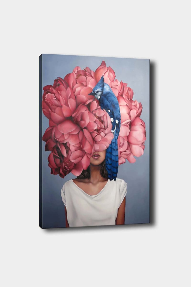 Dekorativ Canvastavla 70x100 cm - Flerfärgad - Inredning - Tavlor & konst - Canvastavlor