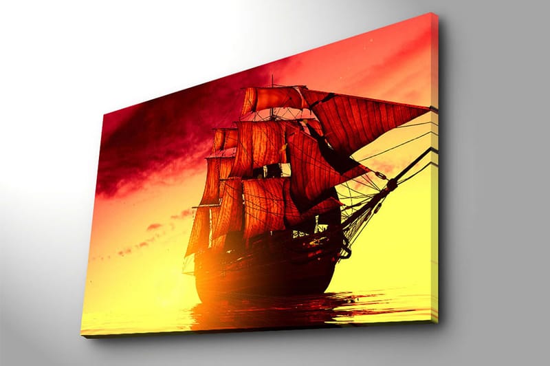 Dekorativ Canvastavla 70x100 cm - Flerfärgad - Inredning - Tavlor & konst - Canvastavlor