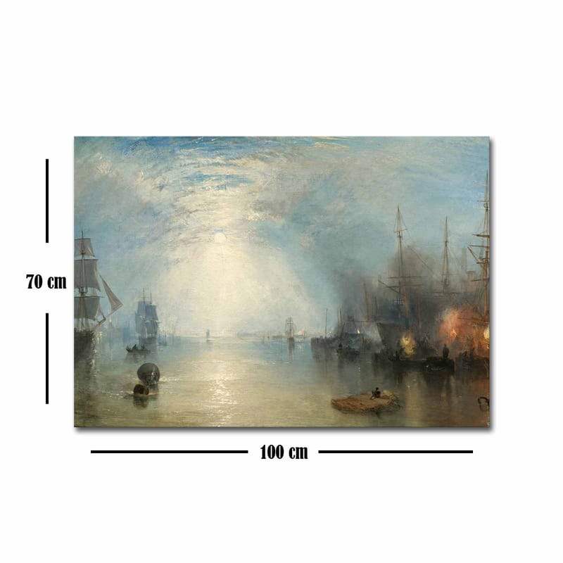 Dekorativ Canvastavla 70x100 cm - Flerfärgad - Inredning - Tavlor & konst - Canvastavlor