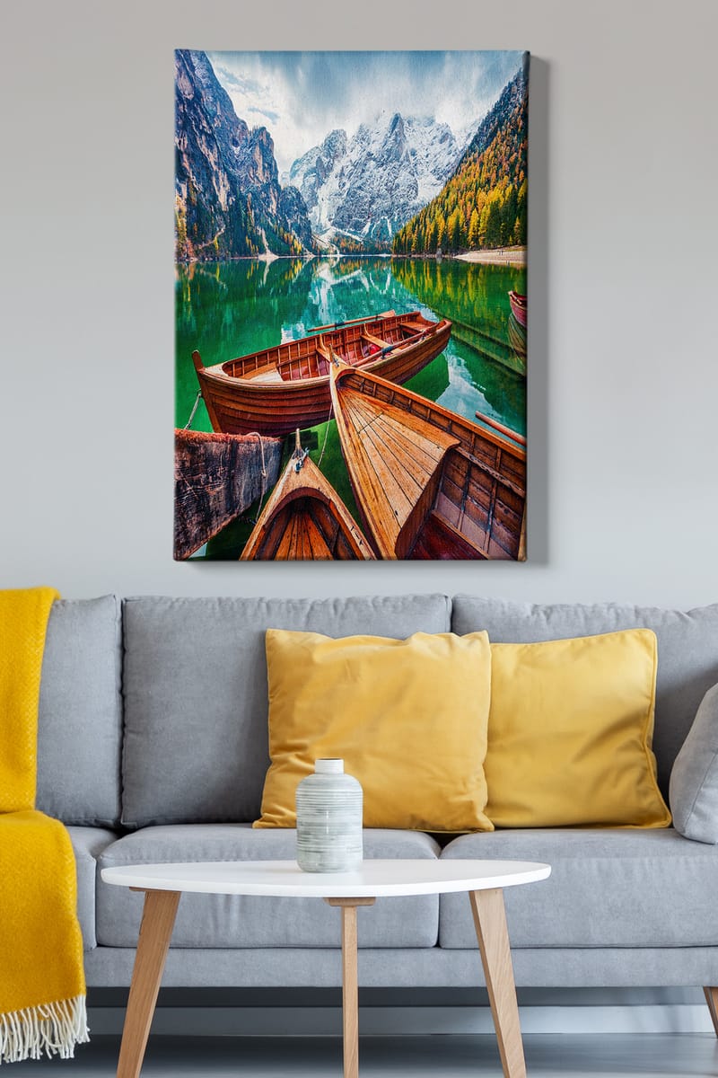 Dekorativ Canvastavla 70x100 cm - Flerfärgad - Inredning - Tavlor & konst - Canvastavlor