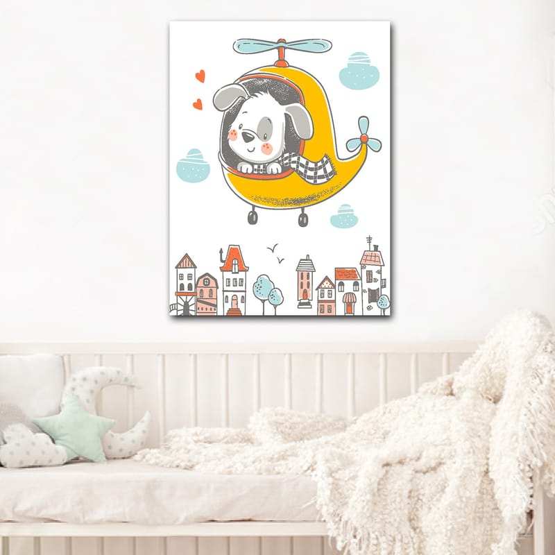 Dekorativ Canvastavla 70x100 cm - Flerfärgad - Inredning - Tavlor & konst - Canvastavlor