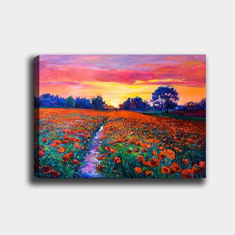Dekorativ Canvastavla 70x100 cm - Flerfärgad - Inredning - Tavlor & konst - Canvastavlor