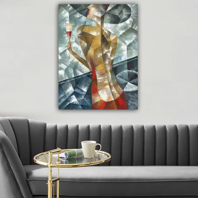 Dekorativ Canvastavla 70x100 cm - Flerfärgad - Inredning - Tavlor & konst - Canvastavlor